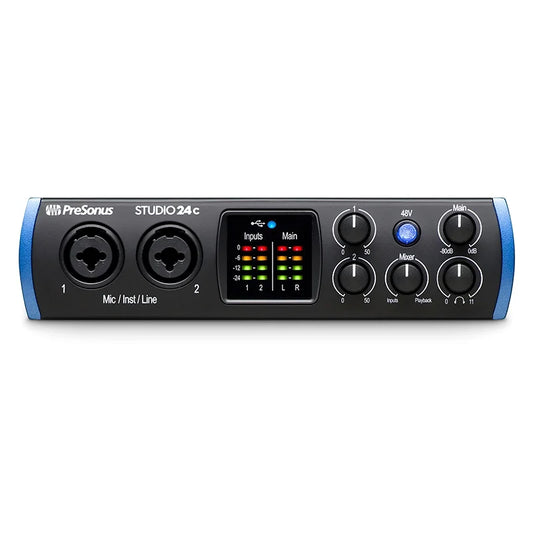 PreSonus Studio 24C USB-C™ Audio interface Computer