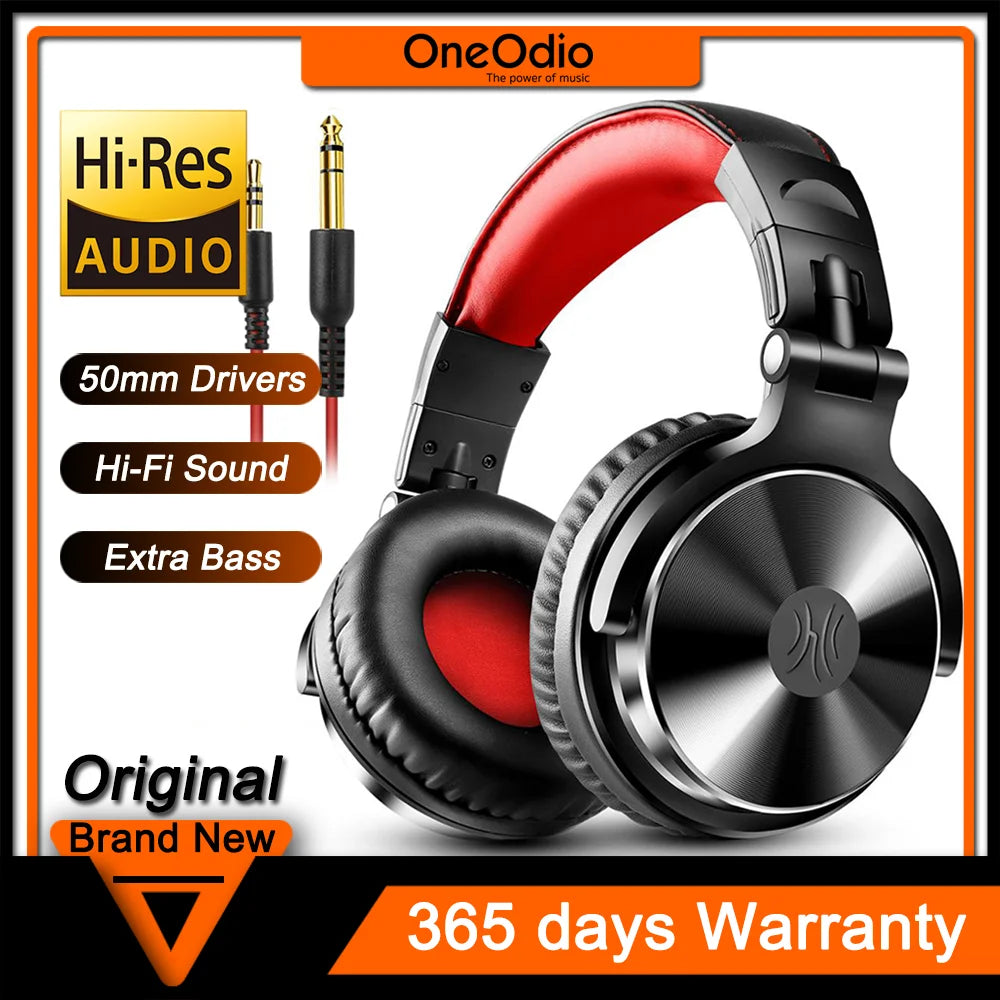 Oneodio Pro 10 Wired Studio Stereo Headphone