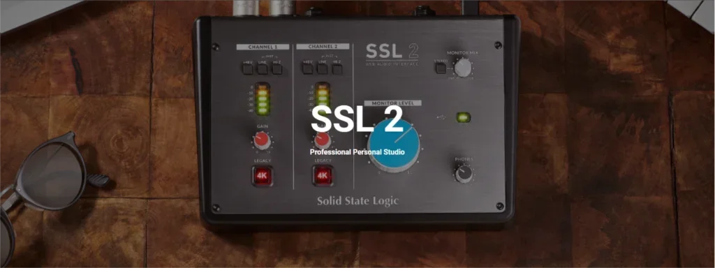 State Logic SSL2 2-In / 2-Out Audio Interface