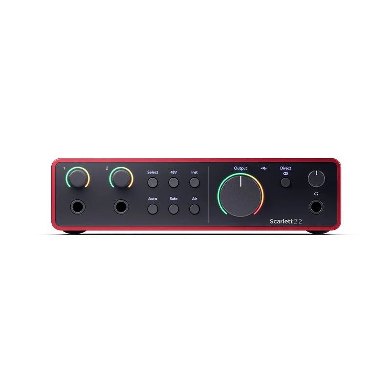 Focusrite Scarlett 2i2 4th Gen USB Audio Interface