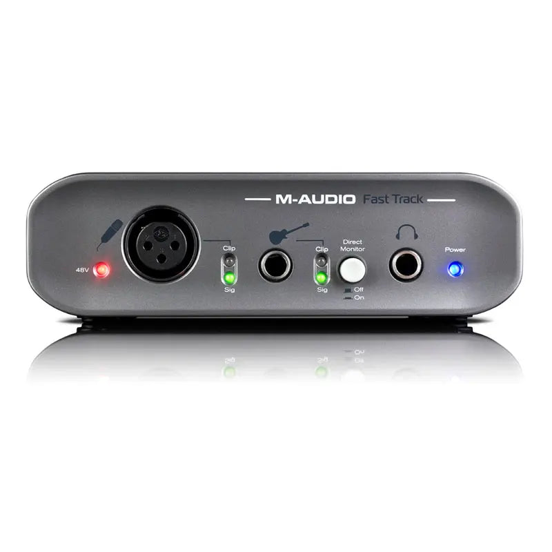 M-Audio Fast Track 2 input and 2 output USB 2.0