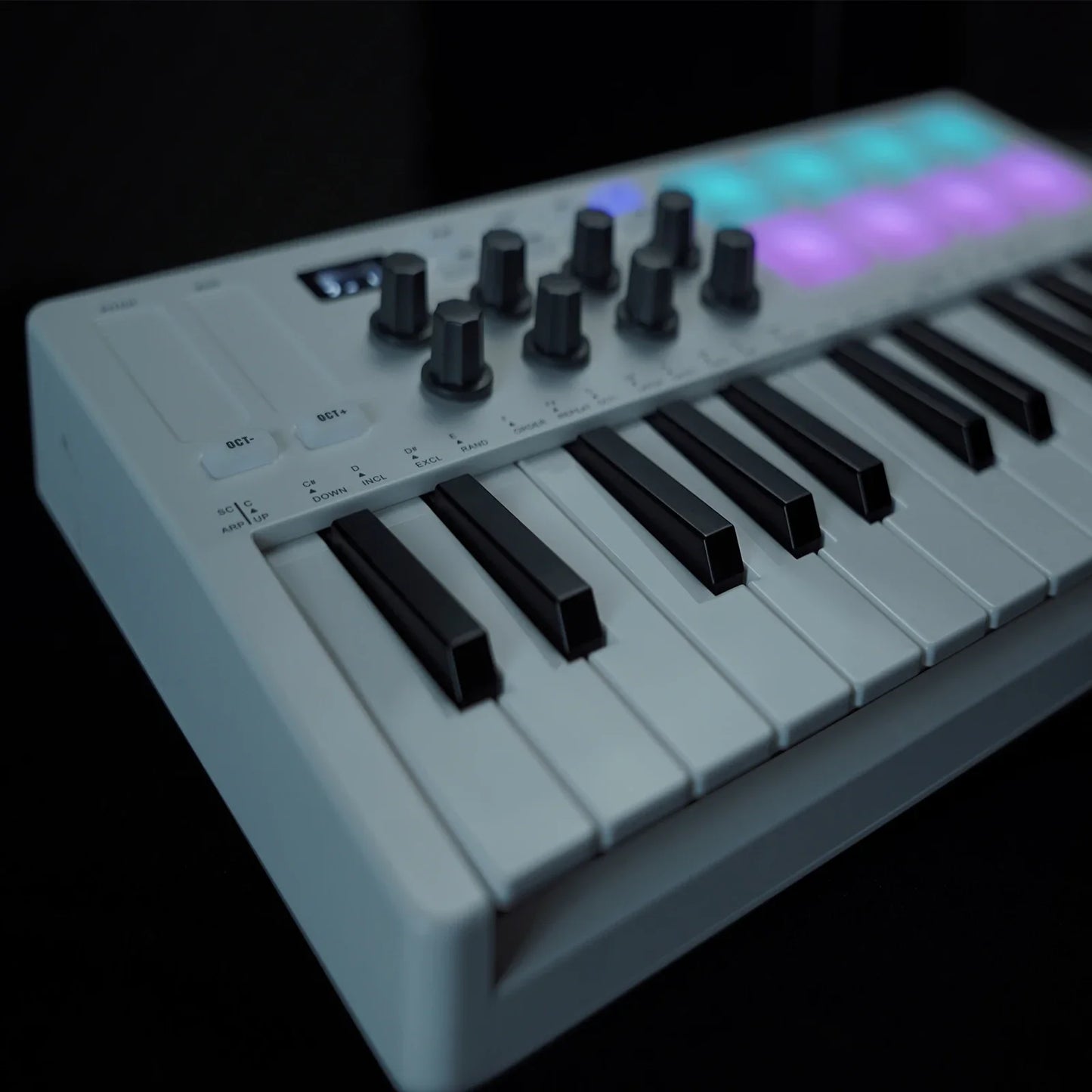 M-VAVE Portable MIDI 25-Key USB MIDI Keyboard Controller