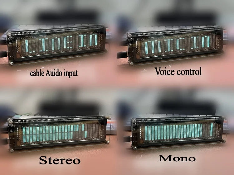 AK2515 VFD Stereo MIC Music Audio Spectrum 15