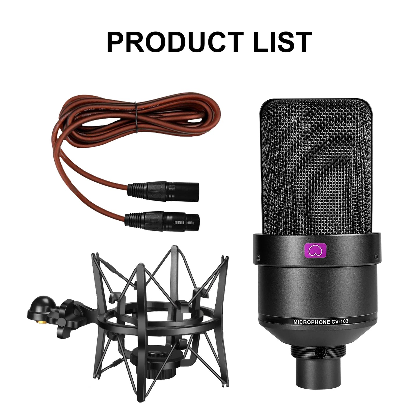 TLM 103 XLR Condenser Microphone Professional