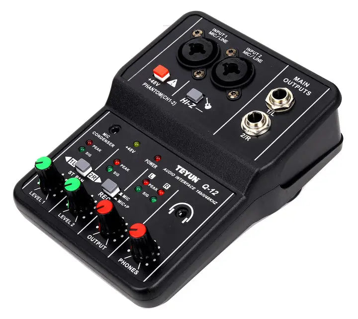 TEYUN Q-24 Q-22 Q-12 Professional Sound Card