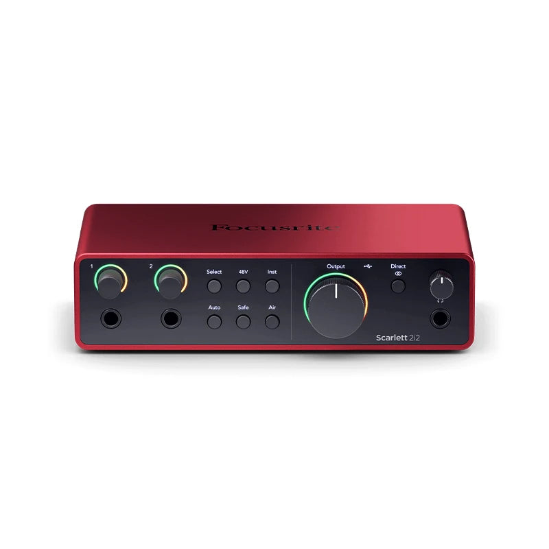 Focusrite Scarlett 2i2 4th Gen USB Audio Interface