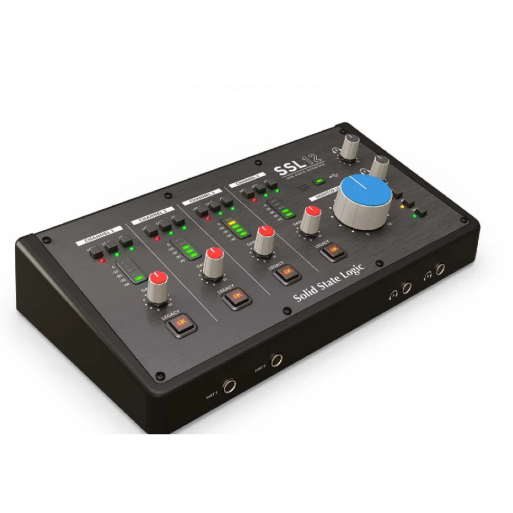 Solid State Logic SSL 12 USB Audio Interface 4 x SSL-designed