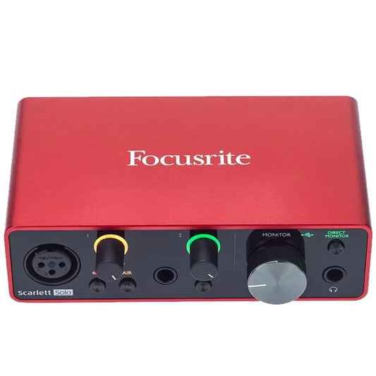 Hot Focusrite Scarlett Solo 3rd Generation Audio Interface