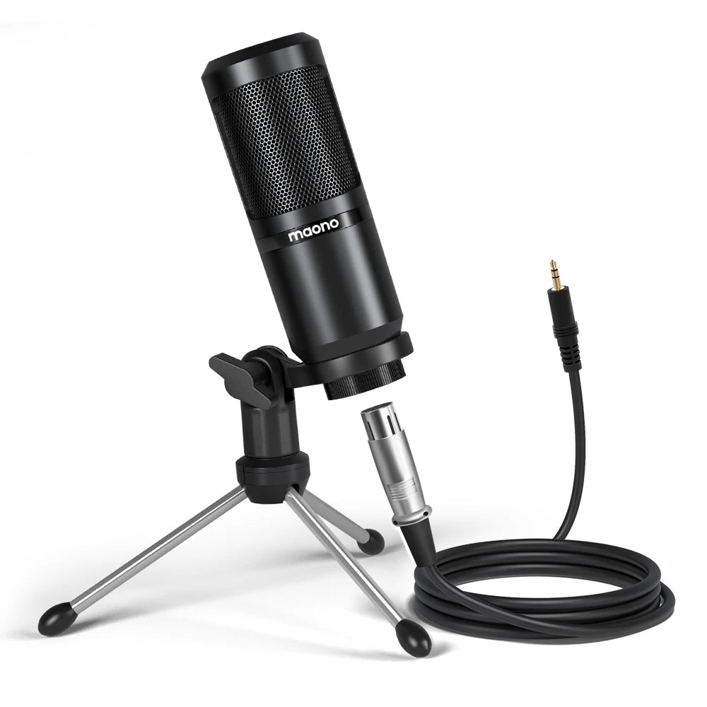 Maono PM360TR Condenser Microphone Podcast 3.5mm