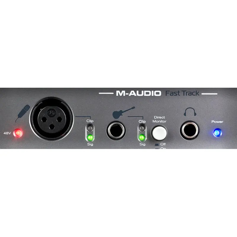 M-Audio Fast Track 2 input and 2 output USB 2.0